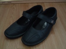 Loretta Dark Blue Leather Mary Jane shoe size 5 / 38