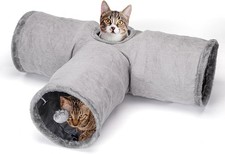 3 Way Collapsible Cat Tunnel