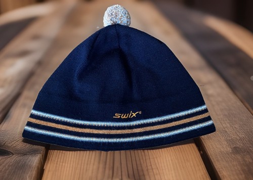 Vtg swix wool blend beanie - swix,
