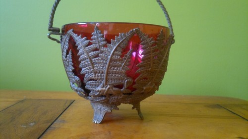 Victorian cranberry glass - victorian,