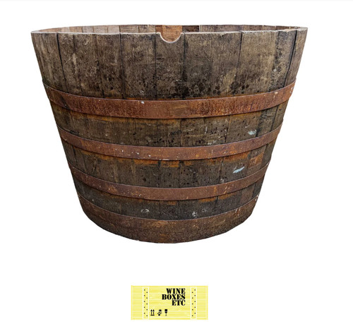 Genuine large half oak - half, wine
