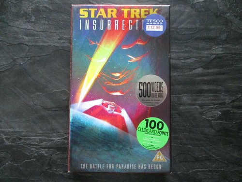 Star trek insurrection vhs not - vhs,