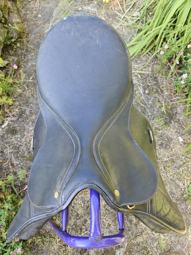 Wintec brown leather saddle - wintec,