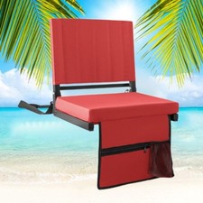 Stadium Chair for Bleachers with Back Support Stadium Seat