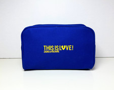 ZADIG & VOLTAIRE This is Love Blue Wash Bag / Zipped Toiletries Bag