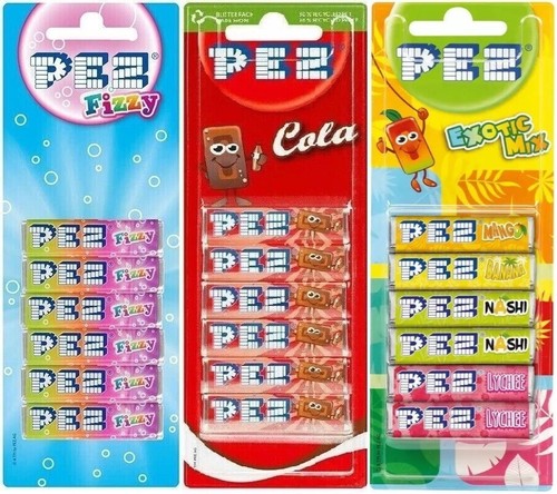 Pez refills fizzy exotic - 1x,