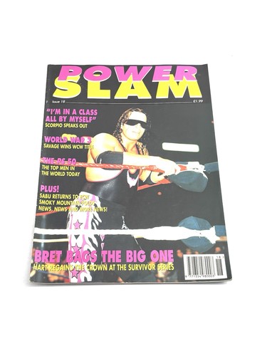 Power slam wrestling magazine - wrestling,