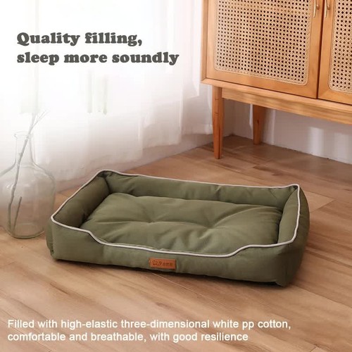Winter dog bed - winter, beds