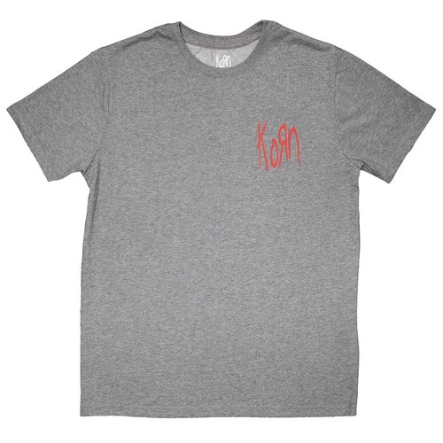 Korn red mini band logo - korn,
