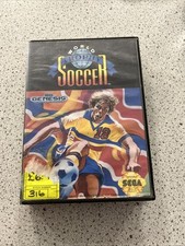 WORLD TROPHY SOCCER SEGA GENESIS / MEGA DRIVE GAME BOXED COMPLETE
