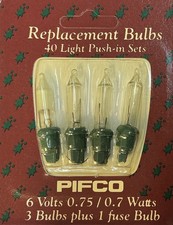 PIFCO CHRISTMAS LIGHT BULBS