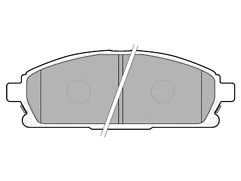 Delphi oem spec brake pads - oem,