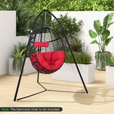 Heavy-Duty Hanging Chair Stand Tripod Hammock Chair Stand Swing Chair Frame