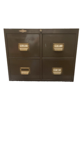 Art metal filing cabinet 4 - metal,