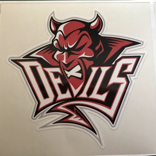 Cardiff devils printed vinyl - devils,