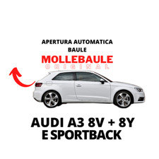 MOLLEBAULE KIT MOLLE APERTURA AUTOMATICA BAULE AUDI A3 8V e 8V Sportback - 8Y