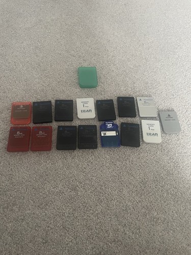 Playstation memory card bundle - playstation,