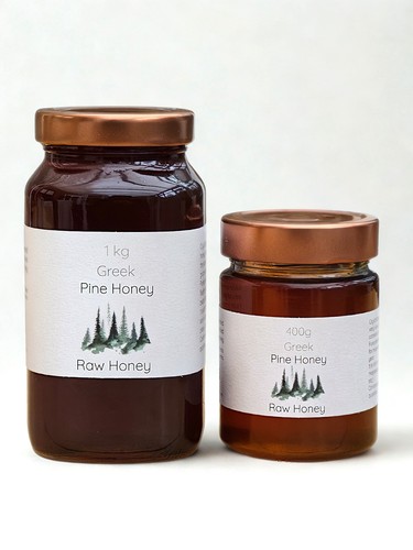 Raw honey greek pine - -,