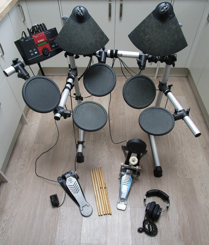 Working yamaha dtxplorer - working, drum