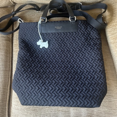 Radley london black - black, quilted