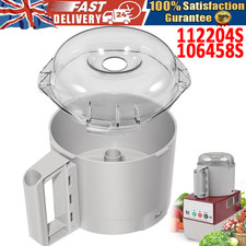 106458S Cutter Bowl Lid and 112204S Cutter Bowl for Robot Coupe R2 3L Gb R2 DICE