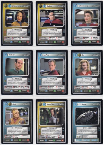 Star trek voyager ccg - tcg, rare