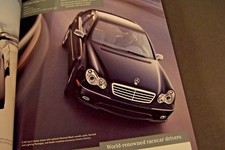 2005 mercedes c 55 amg c320 c230 sales brochure new original c class sport