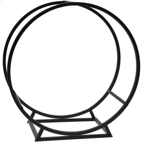 Idooka round black metal - round,