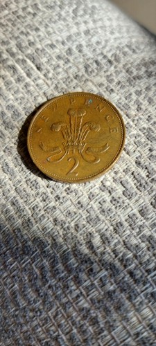 1971 two pence coin - uk,