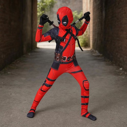 Halloween kids deadpool - halloween,