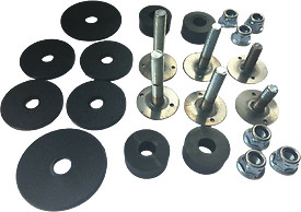 Kart flush seat fitting - flush,