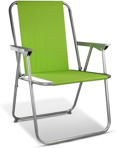 Green folding beach - green,