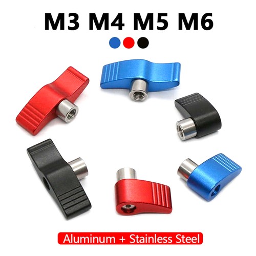 Clamping thumb nut wing - clamping, knob