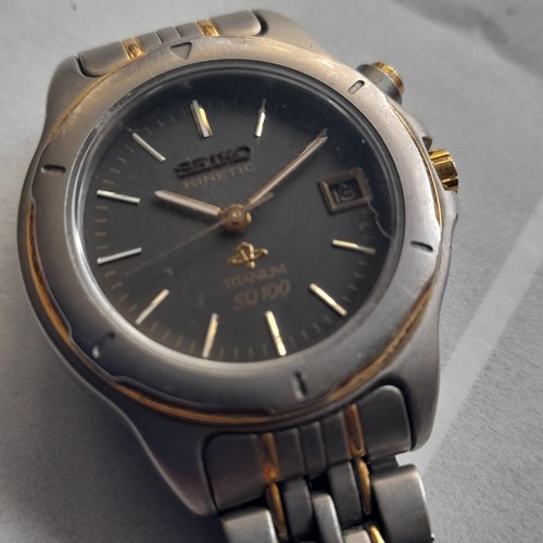 Seiko kinetic titanium womens - seiko,