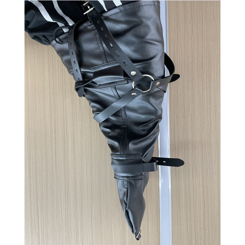 Black over shoulder armbinder - over,