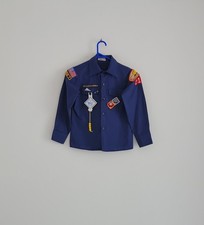 Vintage Boy's Boy Scouts of America Shirt Size youth Smal(10)