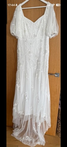 Monsoon wedding dress size16 - wedding,