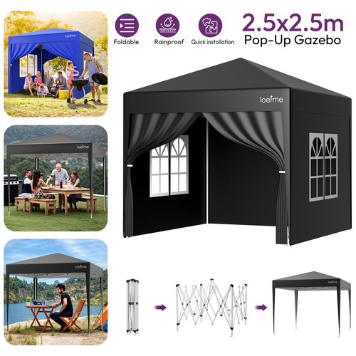 Pop gazebo 5x2 5 metal - pop-up, 2.5x2.5