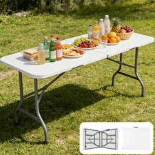 6ft Folding Trestle Table