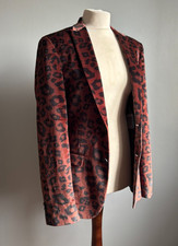 ASOS VELVET Leopard TUXEDO