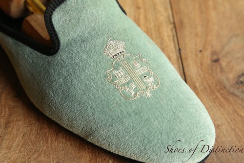 Gaziano girling green velvet - gaziano,