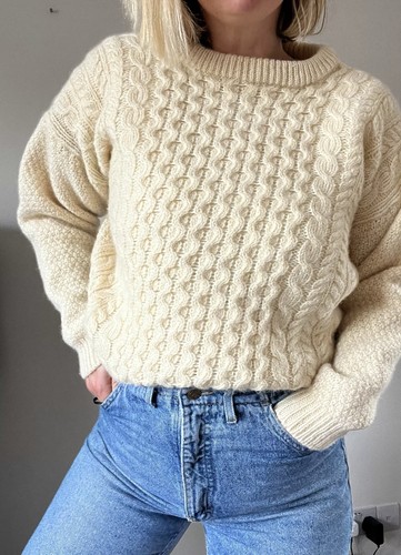 100 wool aran cable - cable, knit