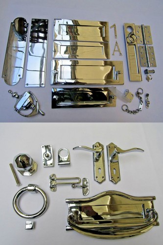 Polished chrome door - polished,