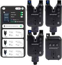 Rippton BiteKeeper Pro 3 Alarms & Receiver Fishing Alarm FREE RIPPTON HEADTORCH