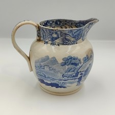 Antique 19th C Porcelain Jug