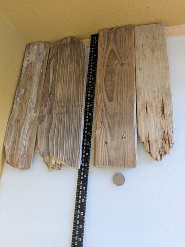 Flat shaped driftwood - shaped,