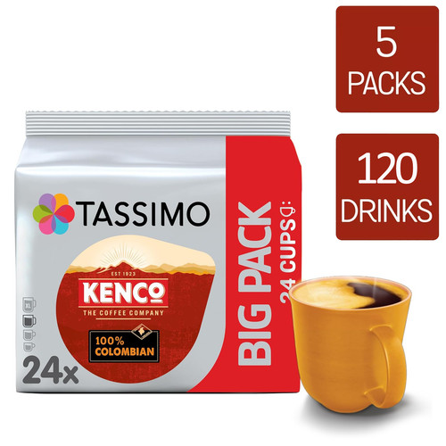 Tassimo coffee pods kenco - kenco, 100%