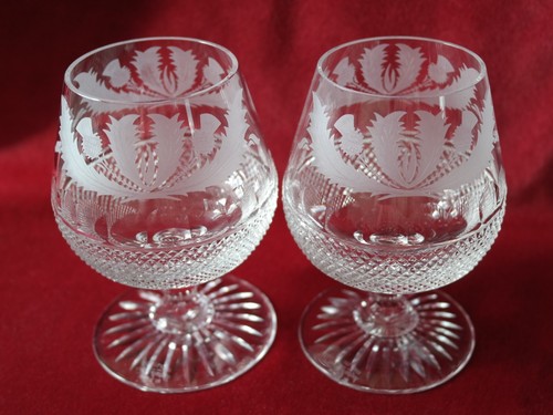 Edinburgh crystal thistle - crystal,