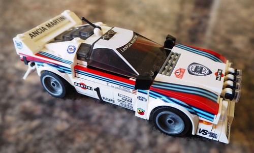 Lancia 037 rally car brick - lancia,