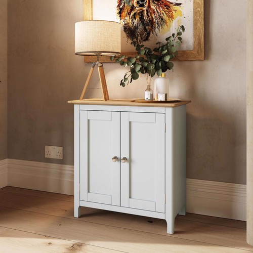 Sideboard oak veneered top - oak,